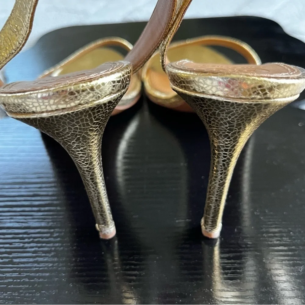 Tory Burch Elana Metallic sandals